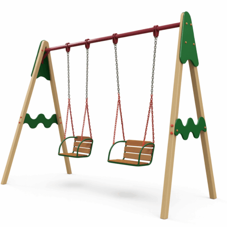 Качели двухместные на цепи. Тип 2