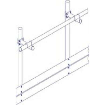 Ограждение кормового стола с кронштейном
