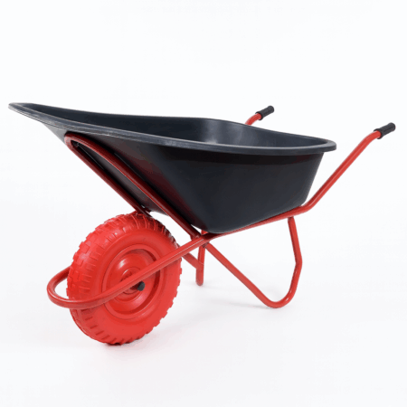 Тележка садовая с пластиковым корытом