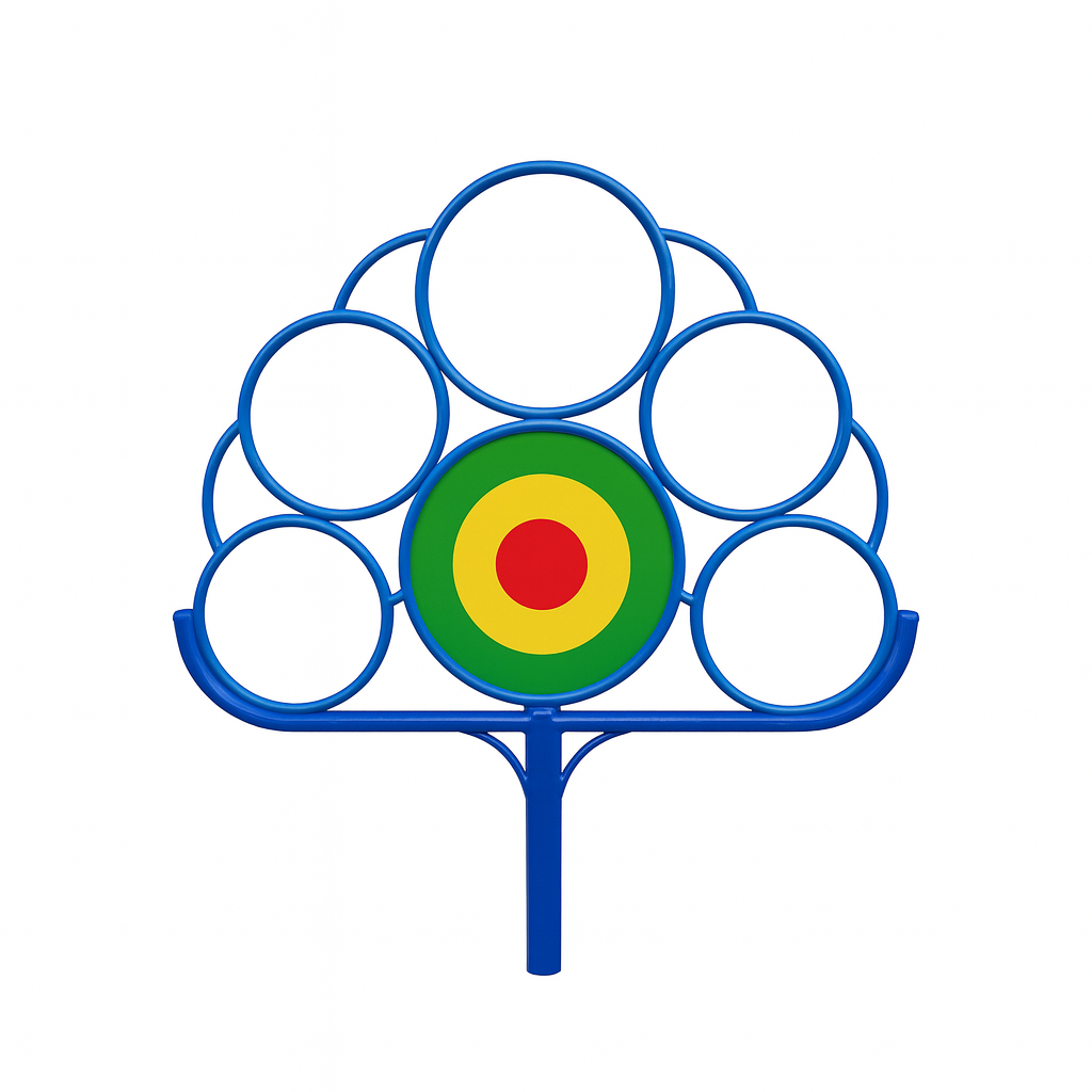 Арка с кольцом и мишенью. Тип 1