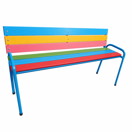 Скамейка со спинкой № 1