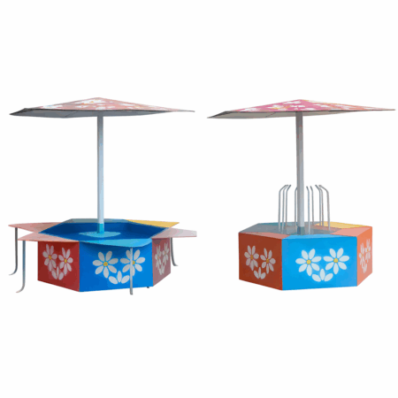 Песочница с зонтиком – "Цветик семицветик"