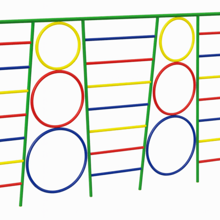 Шведская стенка с кольцами