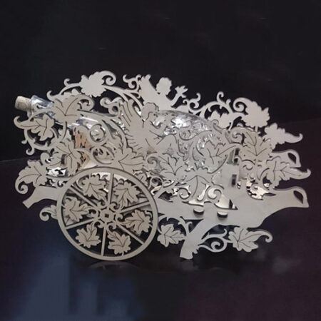 Подставка под вино "Телега"