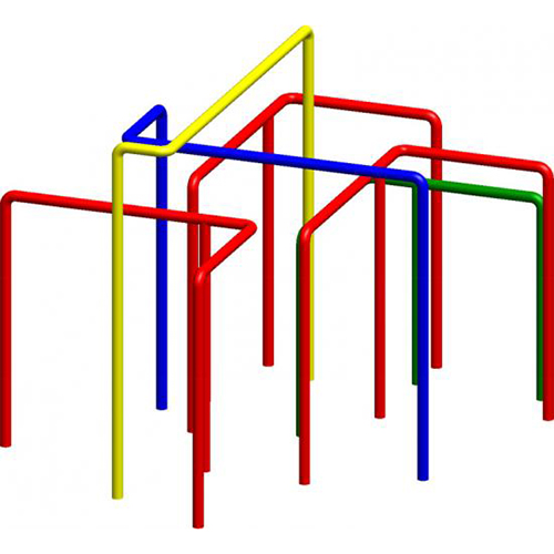 Брусья - Лабиринт. Тип 2