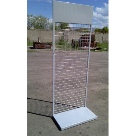 Стеллажи металлические с крючками