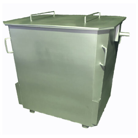Контейнер для ТБО с крышкой (евро)