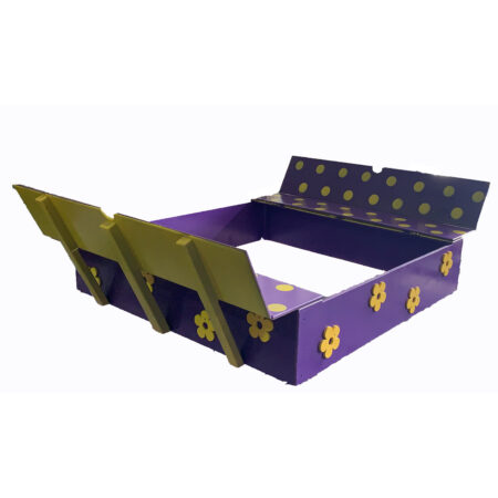 Песочница  Крышка+скамья из фанеры