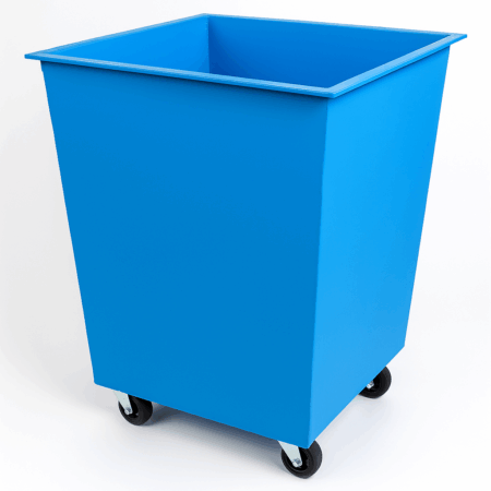 Контейнер для ТБО без крышки на колесах
